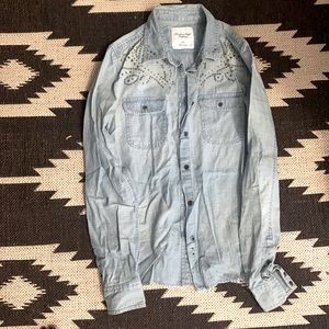 American Eagle jean top!